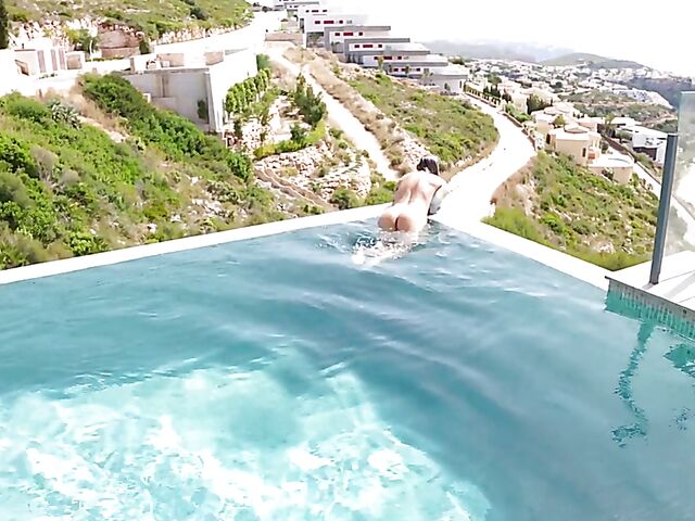 Yuli & Mateo - Red Ferrari and hot outdoor sex