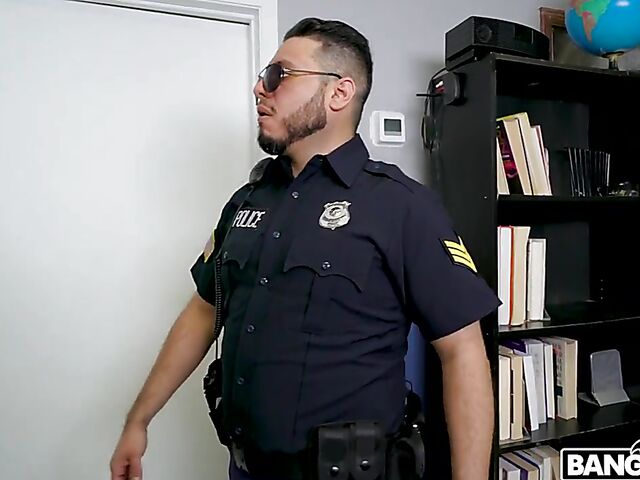 Jane Wilde gets ass fucked by the policeman