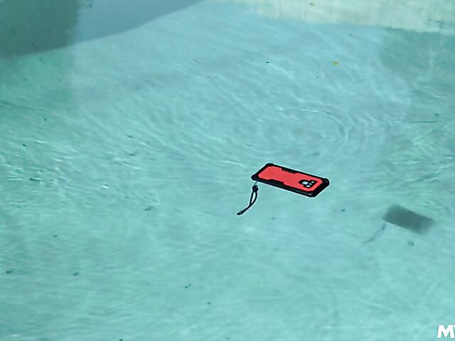 Redhead MILF Odette Fox helps her neighbor