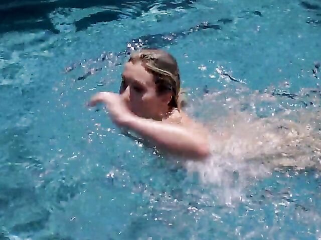 Skinny dipping and ass fucking with Paige Owens
