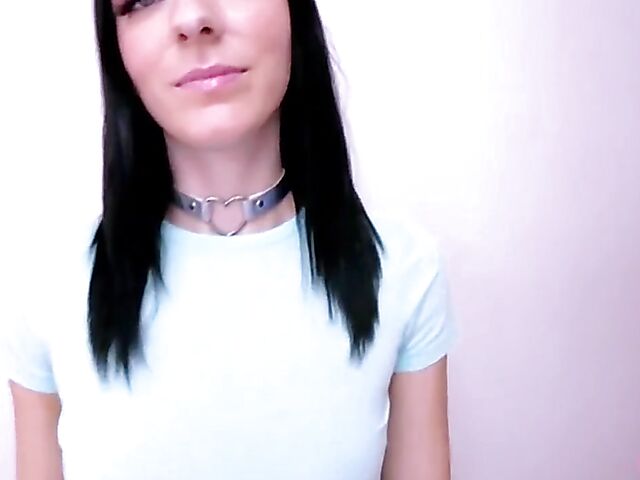 POV brunette Celestina Blooms is good at sucking