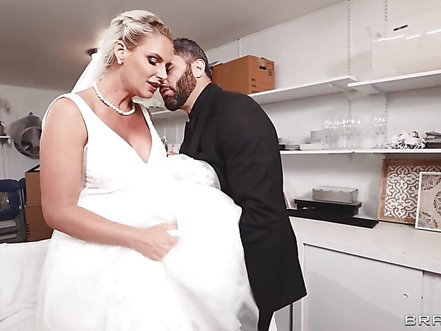 MILF bride Phoenix Marie DP session she won't soon forget