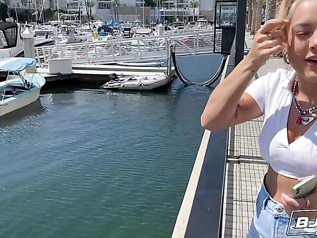 Putting Mimi Monet's oral sex skills to the test