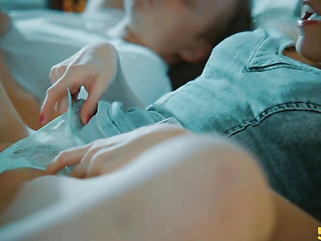 In bed with horny blonde babe Rebecca Black aka Rebecca Sharon