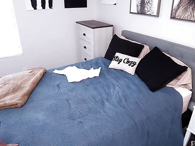 Reina Rae - Teen step daughter caught masturbating