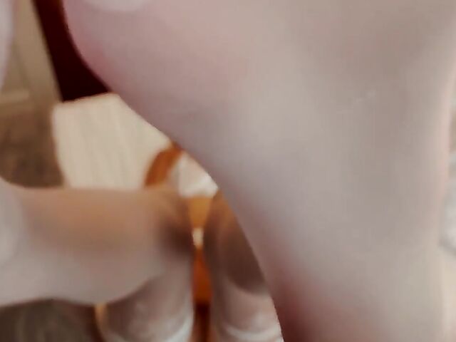 Mona Wales' wedding night POV fantasy in sexy lingerie