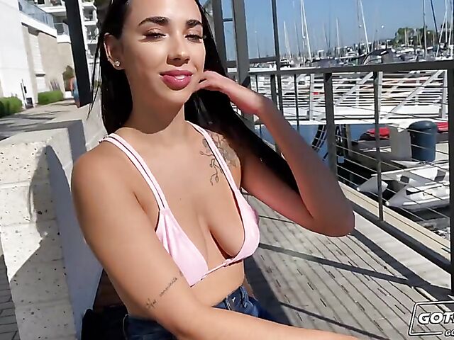 Latina creampie doggystyle with Gaby Ortega