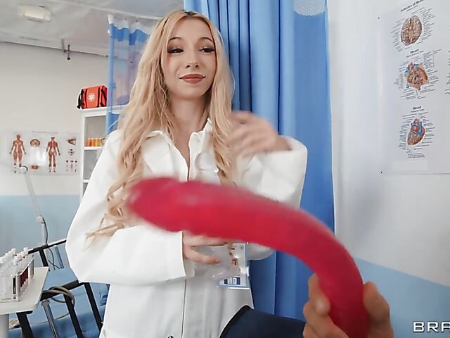 FFM threesome at the hospital with Kenzie Reeves and Bailey Base