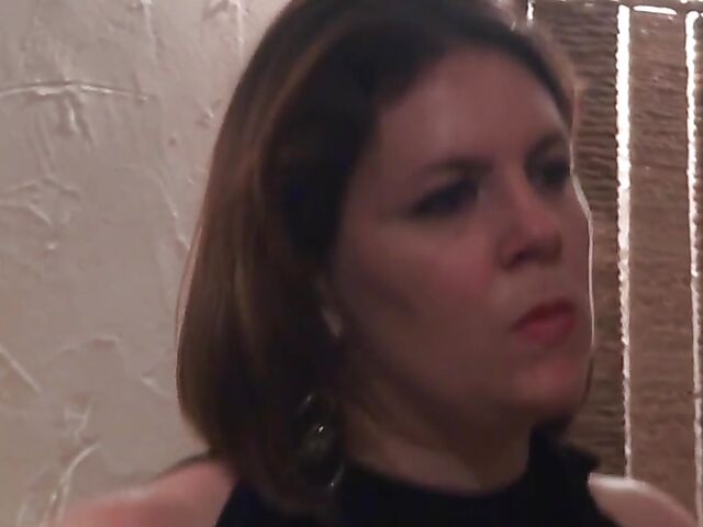 Curvy huge ass mom Claire Barre fucks father and son