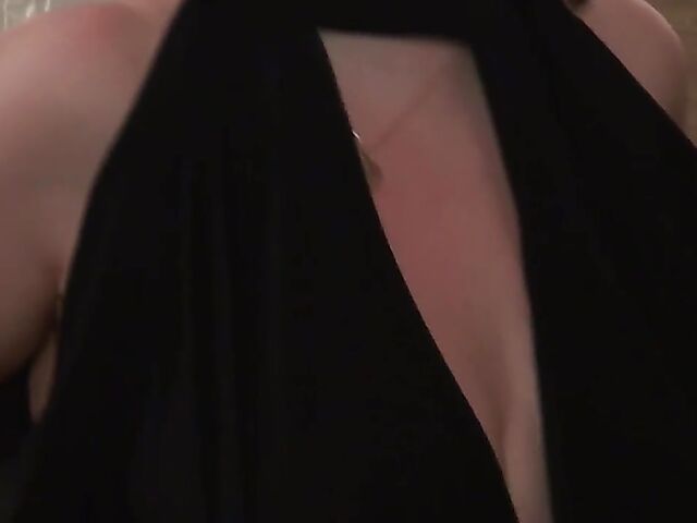 Curvy huge ass mom Claire Barre fucks father and son