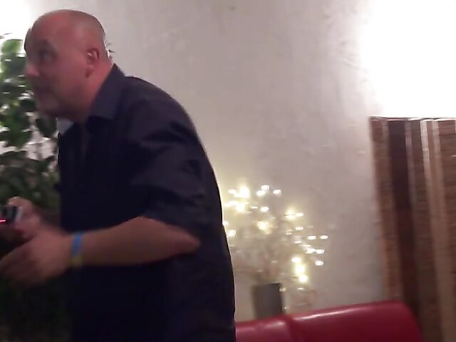 Curvy huge ass mom Claire Barre fucks father and son