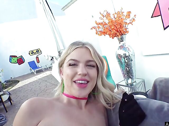 Two pretty blondes anal fucked featuring Jazlyn Ray and Kay Lovely