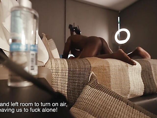 Interracial sex in bodystocking with busty Wifey Sandra