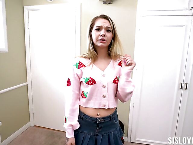 Cute teen Mia Kay loves to suck and fuck for the camera