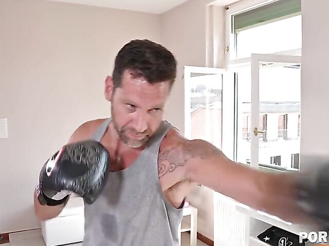 Big tits threesome at the gym with hot brunettes Anissa Kate and Ania Kinski