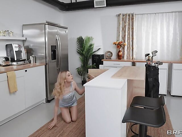 Petite teen and busty mom get boned in a threesome featuring Ryan Keely and Demi Hawks