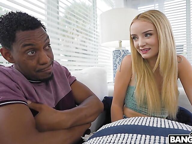 Maria Kazi - Old big black cock for a young blonde