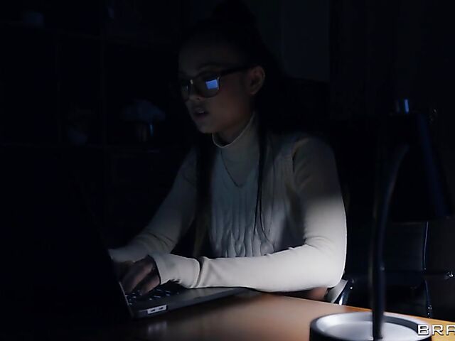 Kinky brazzers threesome with exotic Lulu Chu and busty Angela White