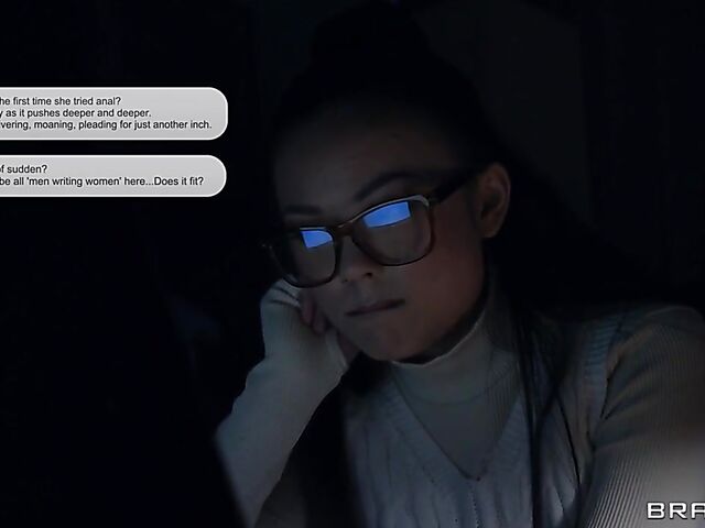 Kinky brazzers threesome with exotic Lulu Chu and busty Angela White