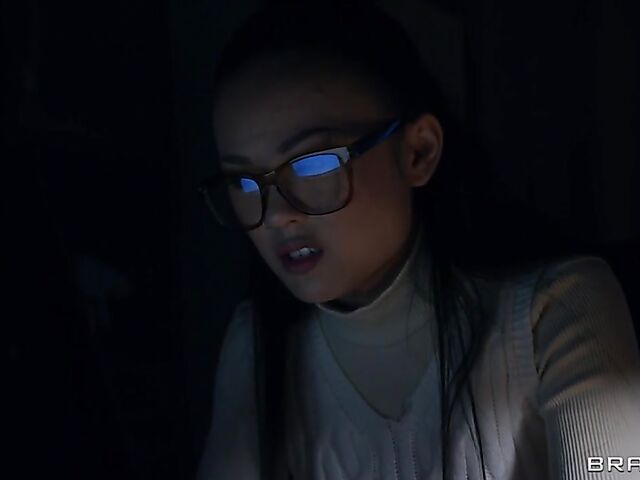 Kinky brazzers threesome with exotic Lulu Chu and busty Angela White