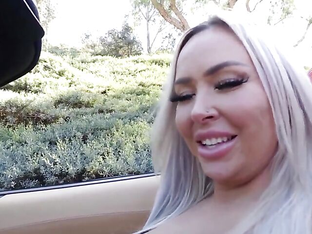 Callie Brooks' big boobs and yummy pussy for stepdaddy