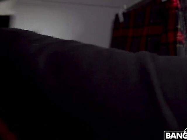 Scary fuck with young latina cheerleader Violet Gems