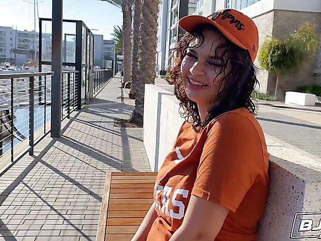 Big tits blowjob from your point of view with busty Crystal Chase