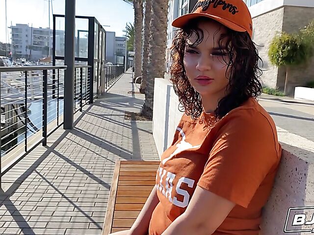 Big tits blowjob from your point of view with busty Crystal Chase