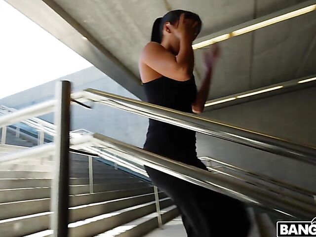 Public slut Kate Dalia gets ass fucked