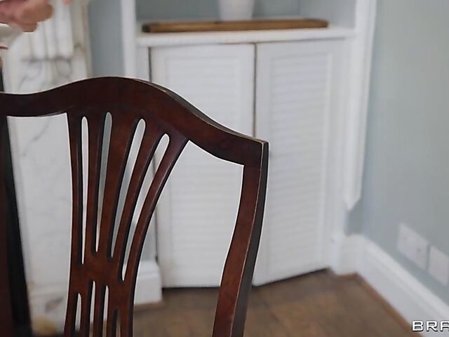 Sexy MILF Adreena Winters fucks a big cock in front of her man