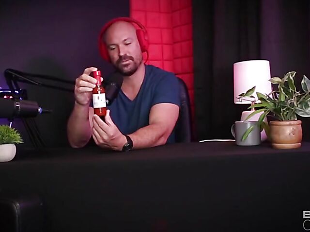 Redhead pornstar podcast and sex on the couch featuring Kiki Vidis