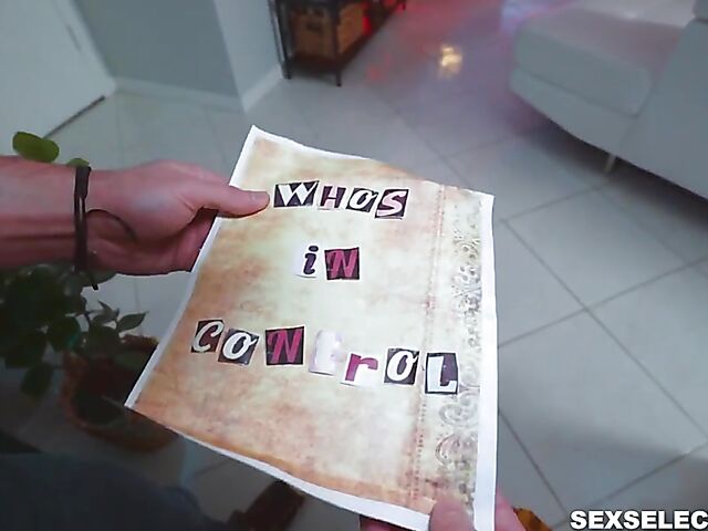 POV fuck with angelic slut Harley King on Halloween