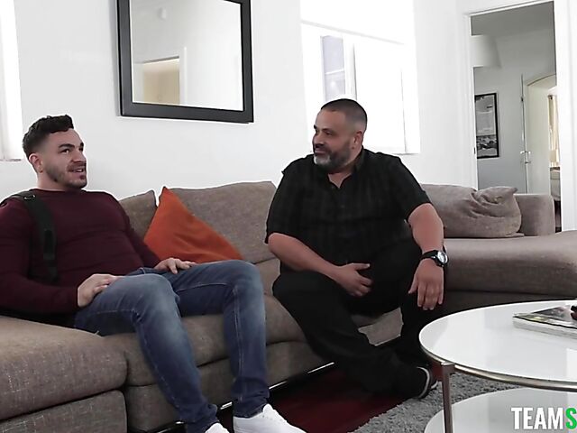 Addie Andrews seduces her husband's nephew with her natural tits