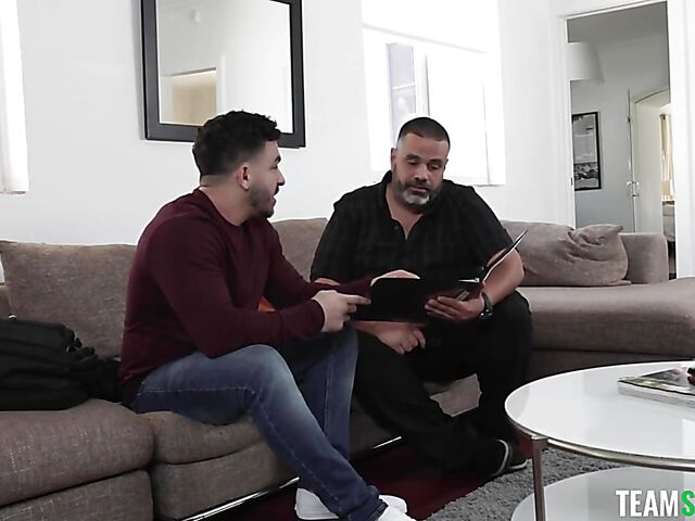 Addie Andrews seduces her husband's nephew with her natural tits