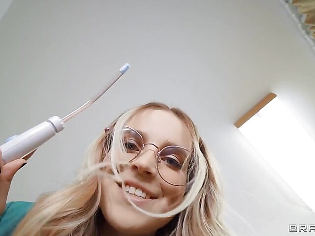 Ass fuck at the dentist's with Pristine Edge