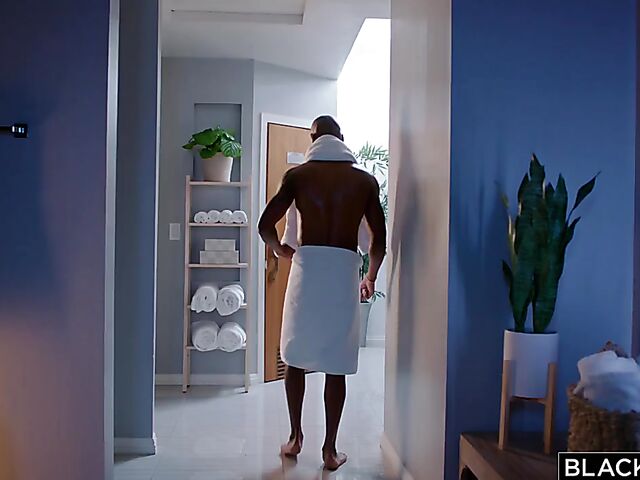 Big black cock for blonde fitness babe Kay Lovely