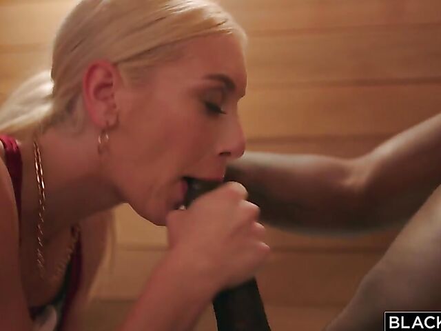 Big black cock for blonde fitness babe Kay Lovely