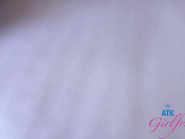 New ATK girlfriend Maria Anjel pleasures a cock in POV