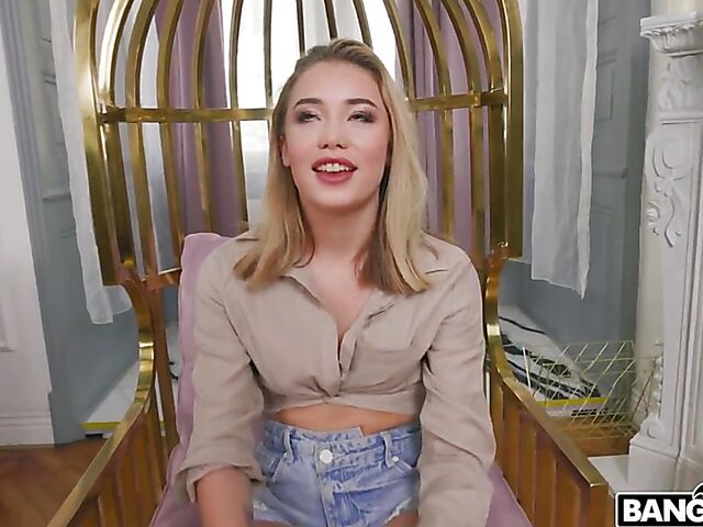 Small tits babe Rika Fane takes a long black cock