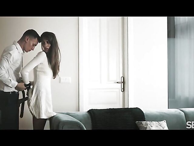 Lili Charmelle gets her tight pussy penetrated in this Sex Art movie