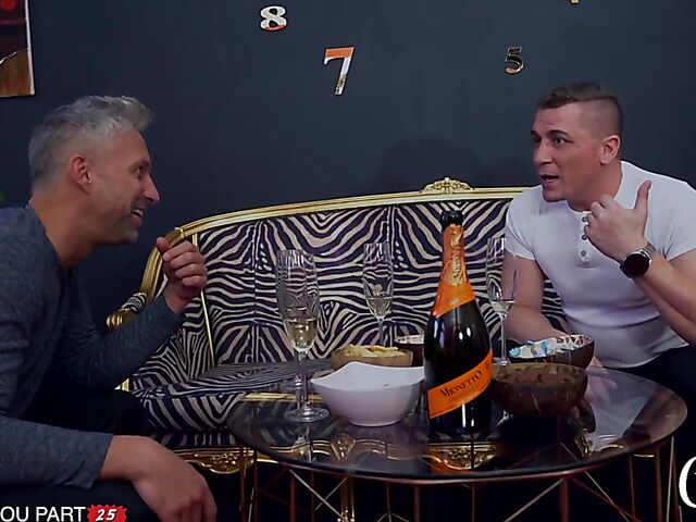 Euro foursome in white stockings with Isabella De Laa and Lucky Bee