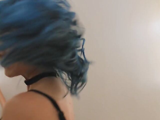 Khloe Kapri & Jewelz Blu - Blue hair lesbian pussy lover