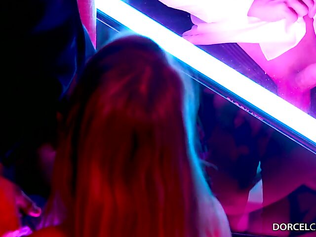 Red light fuck with big tits babe Tiffany Leiddi for the horny watcher