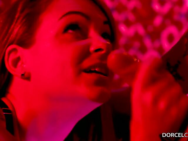 Red light fuck with big tits babe Tiffany Leiddi for the horny watcher