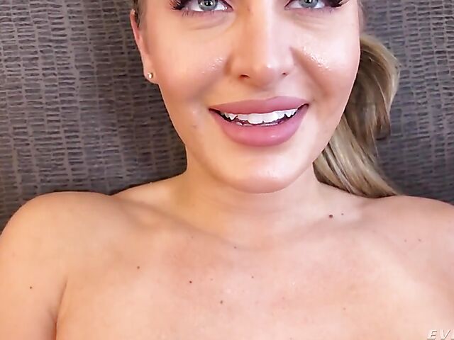 Ella Reese & Mick Blue - Pornstar couple hot sex in red stockings