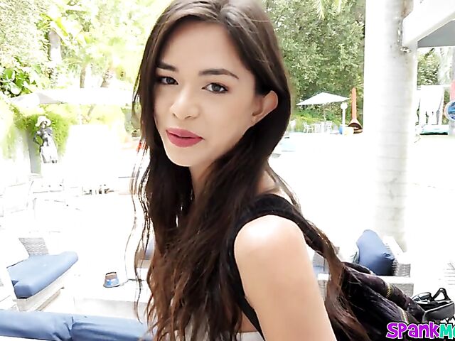 Scarlett Alexis - Exotic beautiful brunette POV fucked in her sexy pussy