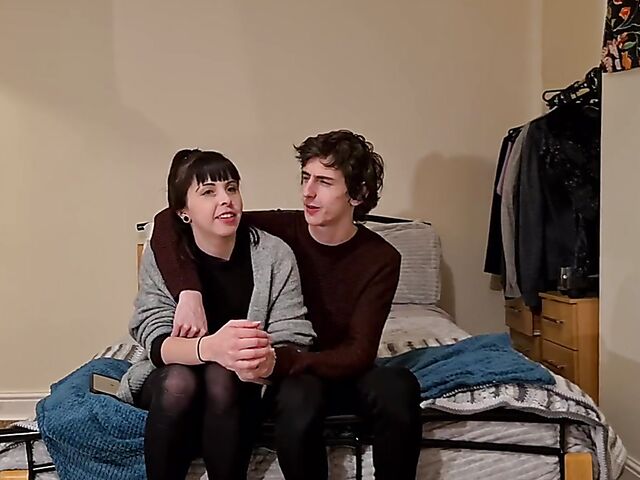 Oliver & April - Kinky couple's amateur BDSM video