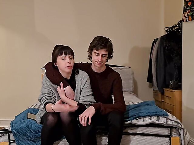 Oliver & April - Kinky couple's amateur BDSM video