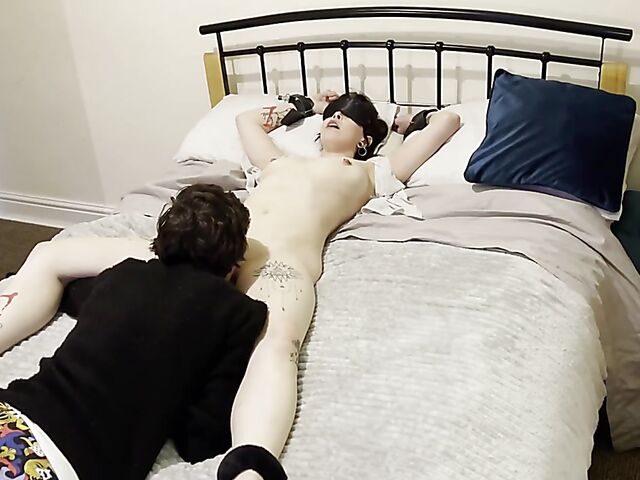 Oliver & April - Kinky couple's amateur BDSM video