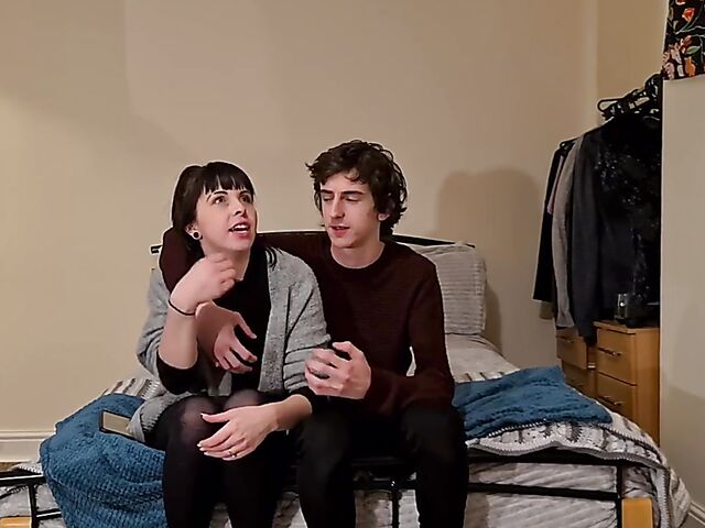 Oliver & April - Kinky couple's amateur BDSM video